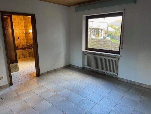 Blick ins Badezimmer