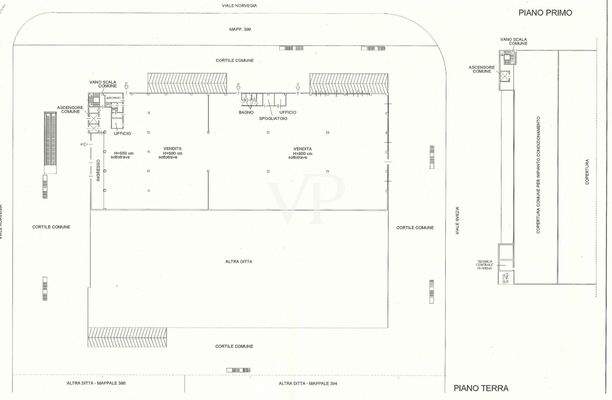 Planimetria capannone