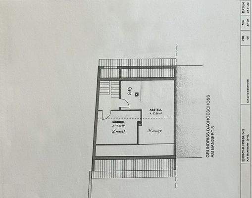 Heigenbrücken Grundriss Dachgeschoss