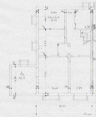 Grundriss Untergeschoss