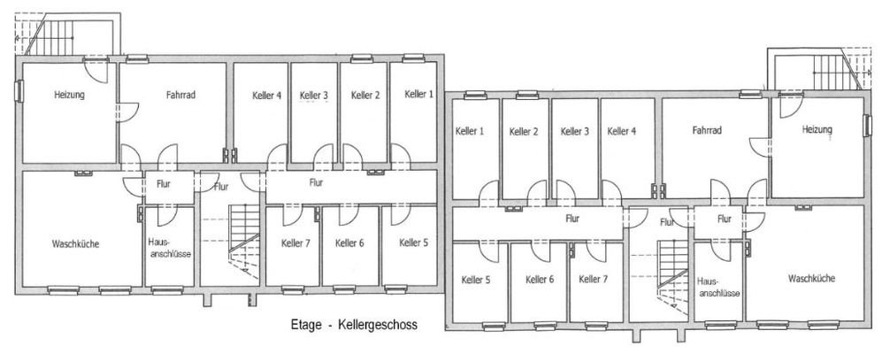 Grundriss Kellergeschoss