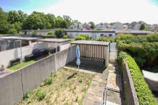 Aussicht Schlafzimmer Wintergarten