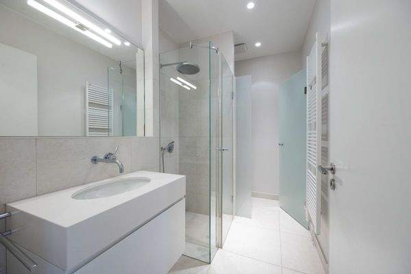 Duschbad im Kinder- und Gästebereich