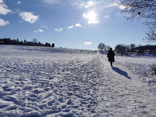 Winteridylle für Spaziergänge