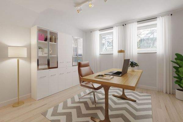 Visualisierung: Arbeitszimmer