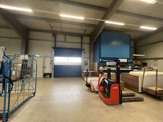 Rampe Rolltor Container