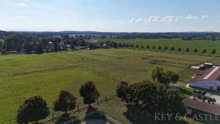 arrondiertes Weideland