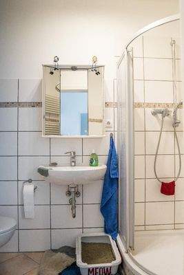 Das Badezimmer im EG - Whg. 4