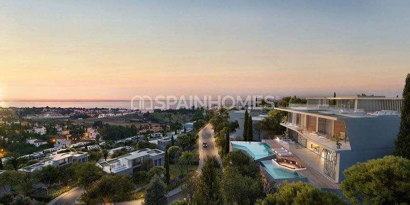 Spectacular View Villas Inspired by Lamborghini in Benahavis