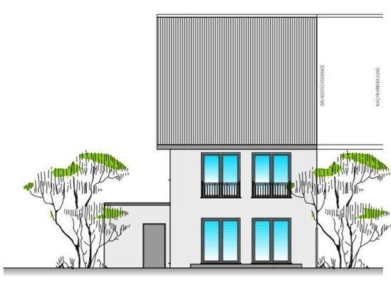 Haus Idee - Straßenansicht