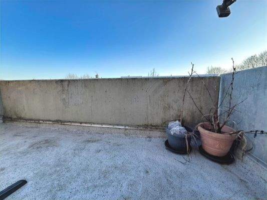 Sonnenbalkon mit ca. 6 m²