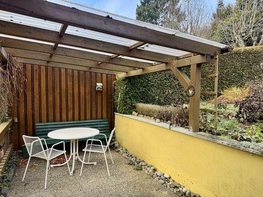 Terrasse nahe Hauseinang