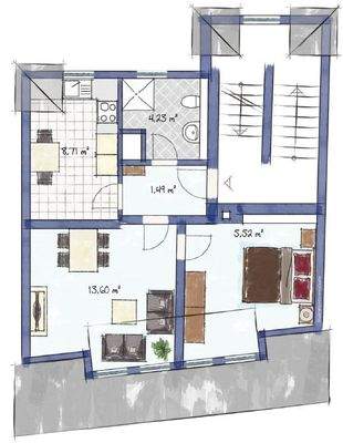 Immobilie 2 - Dachgeschoss