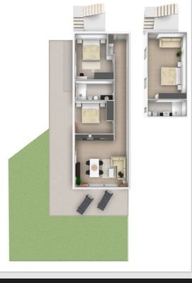 Ansicht Wohnung Plan 