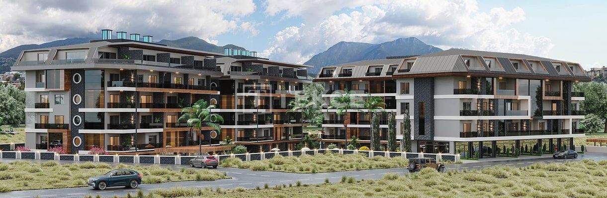 Chic Design Apartments in a Valuable Region of Alanya