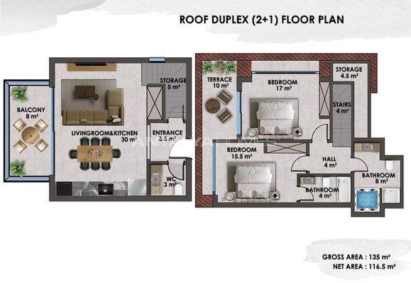 Elegant Apartments Just 200 M from Sea in Kestel Alanya