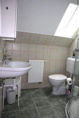 Bad mit Dusche und WC im Obergeschoss
