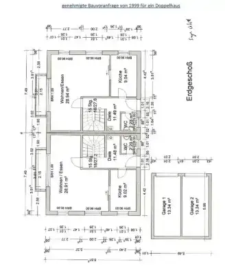 Grundriss Erdgeschoß