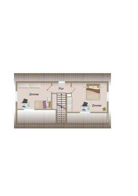 Grundriss obere Ebene