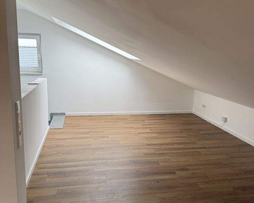 Bespiel fertiger Zustand ausgebautes Dachstudio (Nutzfläche)