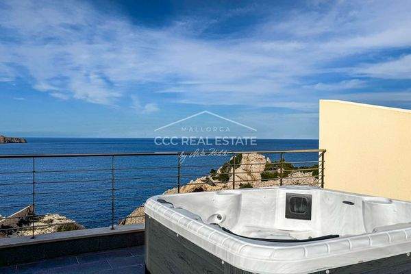 Dachterrasse mit Jacuzzi