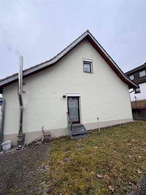 Gartenzugang von Ku¨che