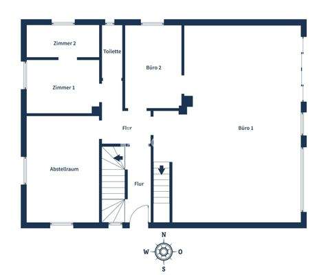 Grundriss EG Gewerbe