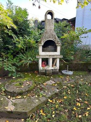 Grillplatz im Garten