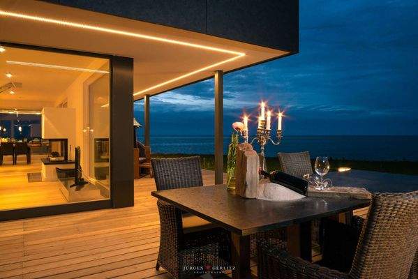 Abendstimmung Terrasse