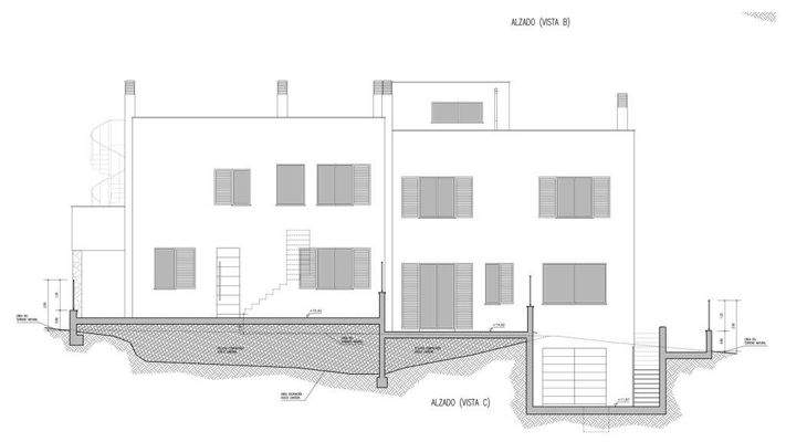 Grundstück für 2 Doppelhaushälften mit Pool zum Verkauf in Son Verí, Mallorca