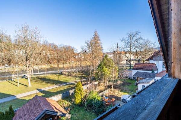 Ausblick Richtung Altstadt und Isarbrücke