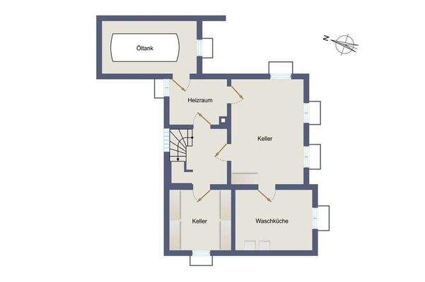 Grundriss Untergeschoss