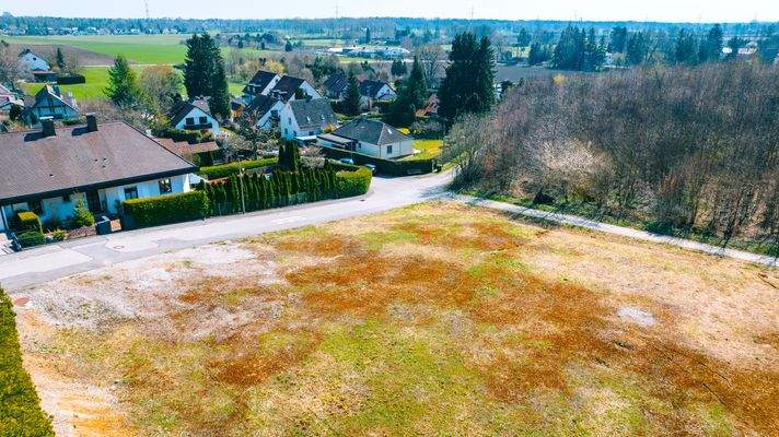 Südausrichtung des Gartens