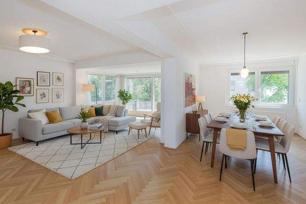 Einrichtungsvorschlag Wohnsalon