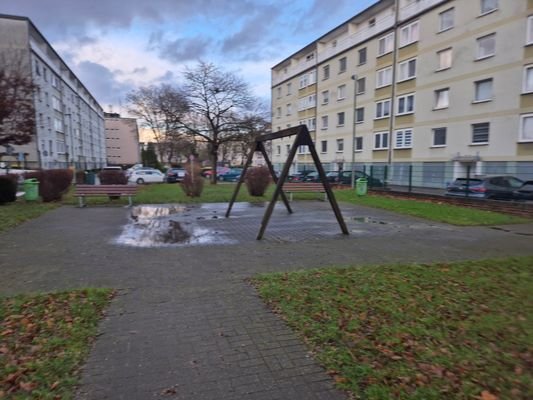 Ansicht Spielplatz 