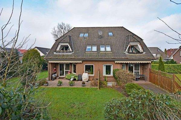 rückwärtige Hausansicht