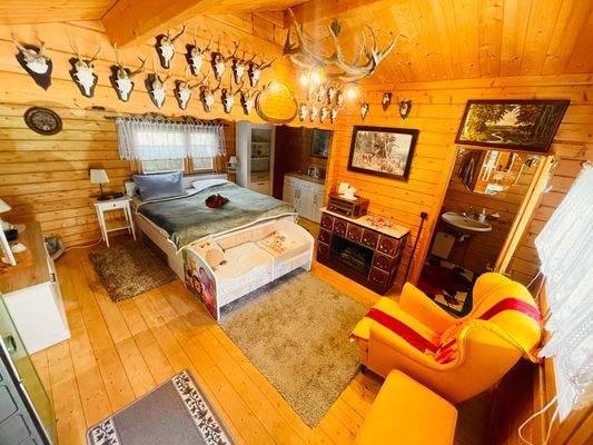 Blick in Richtung Gästehaus