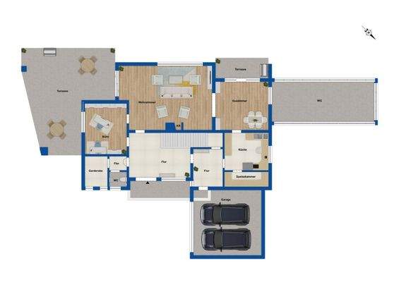 Grundriss - Erdgeschoss