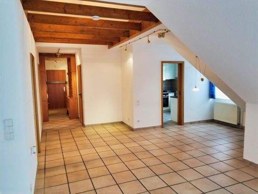 Wohnzimmer und Essecke