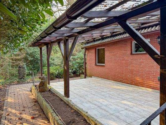 Überdachte Terrasse