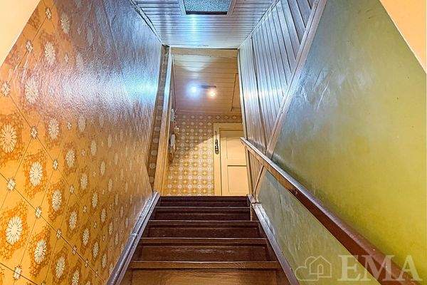 Treppe ins Dachgeschoss