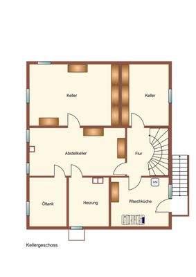 Immogrundriss Kellergeschoss