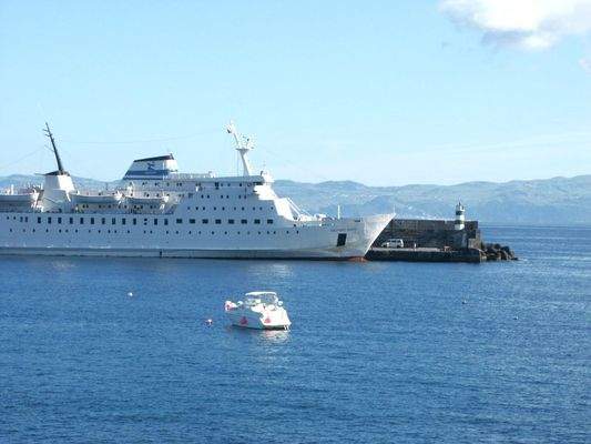 Hafen Cais do Pico in Sao Roque