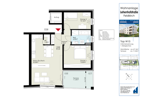 334-23_W15 _WA Lehenhofstraße_1OG_M1-50_Sept.2025_