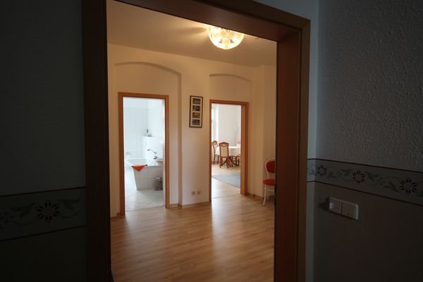 Blick in die Wohnung