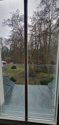 Blick aufs Grundstück