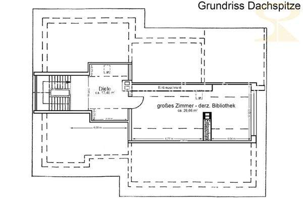 Grundriss Dachspitze