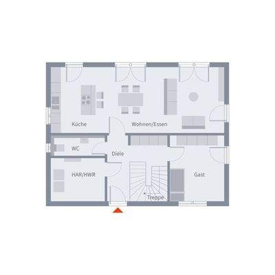 Grundriss Erdgeschoss