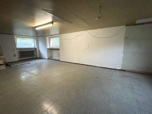 Hobbyraum im Untergeschoss