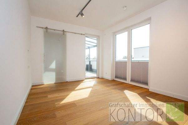 ... und mit Zugang zum Bad en suite